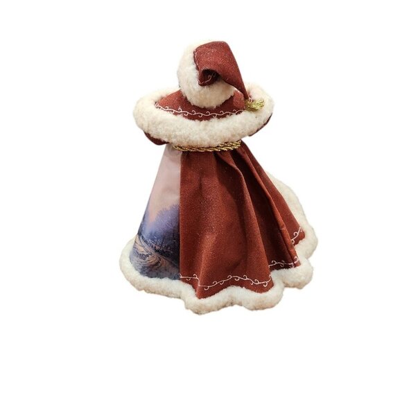 Thomas Kinkade OLD WORLD CHRISTMAS JOURNEY'S END 8" Santa Claus Figurine 37335 - Picture 3 of 10